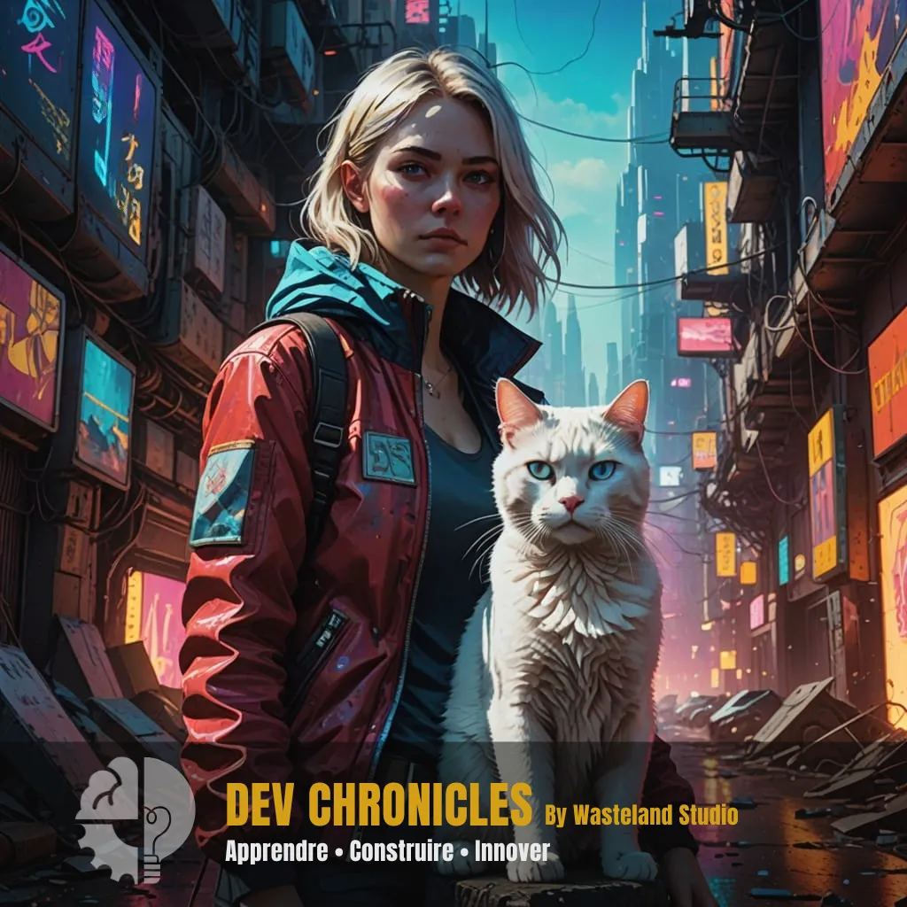 Dev Chronicles - Saga pédagogique : fiction, technologie et apprentissage concret.